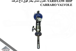 VARIFLOW HDP، کنترل دمای بخار فوق داغ شرکت CARRARO VALVOLE